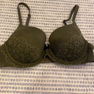Victoria Secret Dark Green Bra